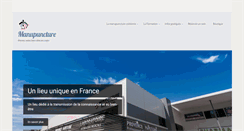 Desktop Screenshot of manupuncture.fr